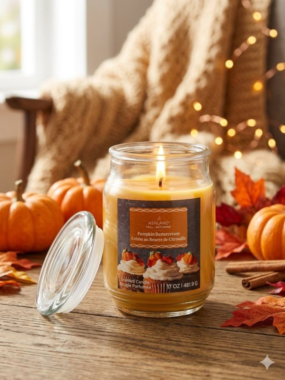 Ashland Pumpkin Buttercream Fall Candle 17 oz